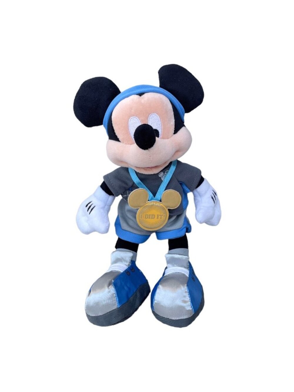 Disney Parks Run Disney 2015 Mickey Mouse Marathon Runner I DID IT Plush